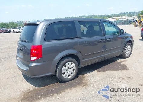 2017 Dodge Grand Caravan Se from USA, damaged, VIN 2C4RDGBG5HR548558